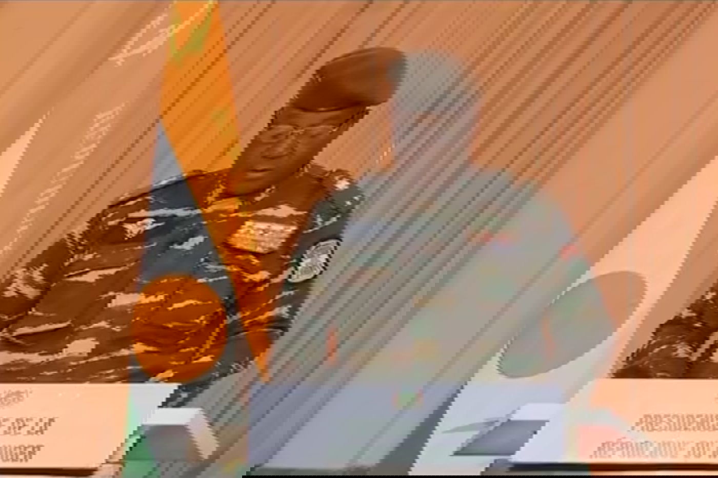 הגנרל טיאני מפקד המיליציה הצבאית בניז'ר ומתכנן ההפיכה