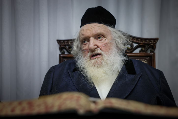 ביום אחד: ברית והנחת תפילה לבני נכדו של הגר"מ שטרנבוך