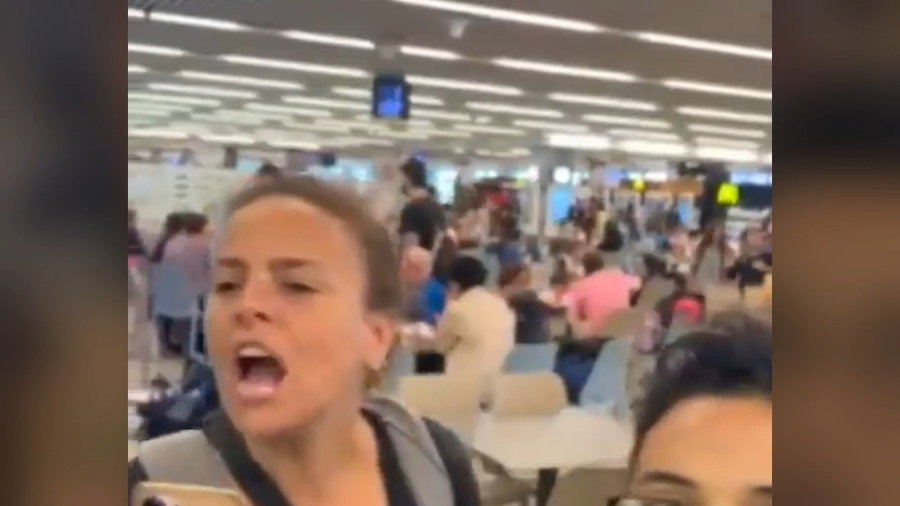 המהומה היום בטרמינל 1