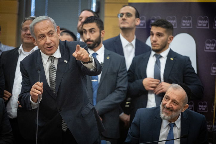 נתניהו יחד עם דרעי | ארכיון