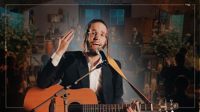 דודי אייזנשטיין במחרוזת קומזיץ חסידית מרגשת