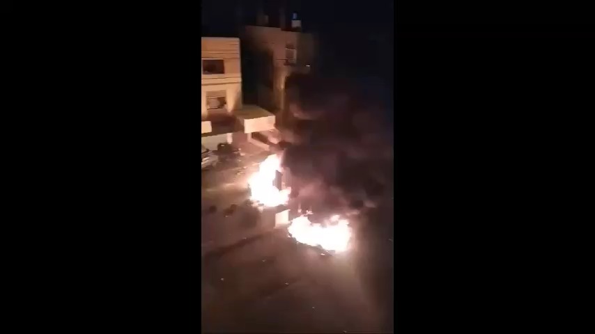 העימותים הלילה בשכם