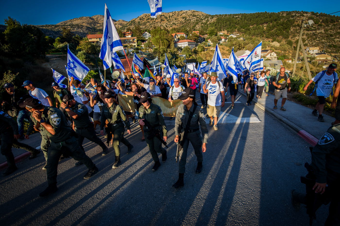 המחאה במושב נווה אטי"ב, היום