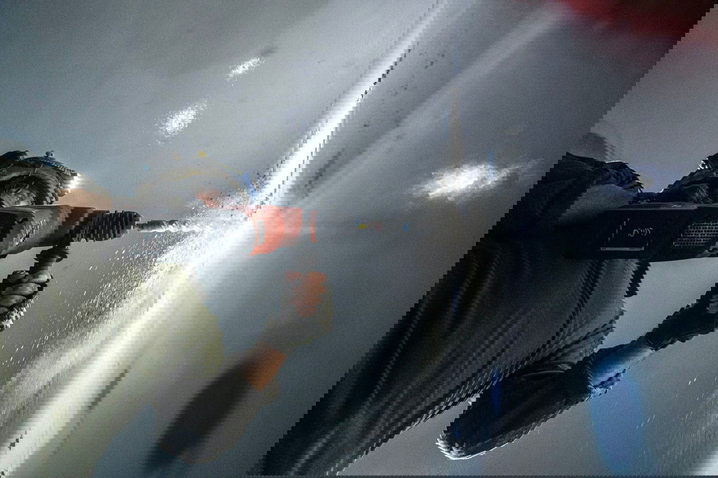 החיילים הלילה במחנה הפליטים