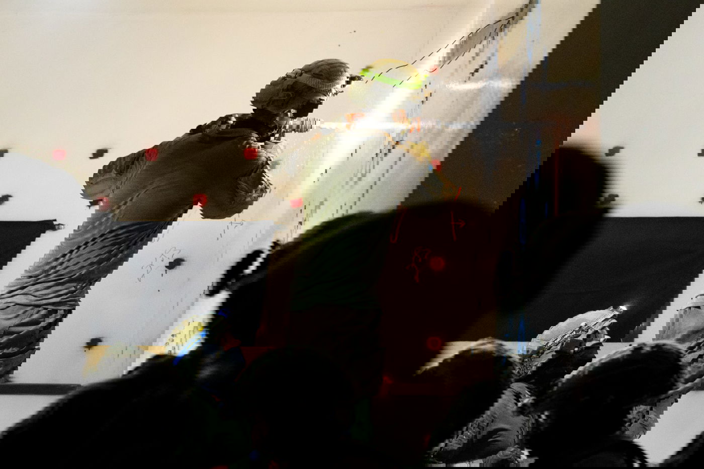 החיילים הלילה במחנה הפליטים