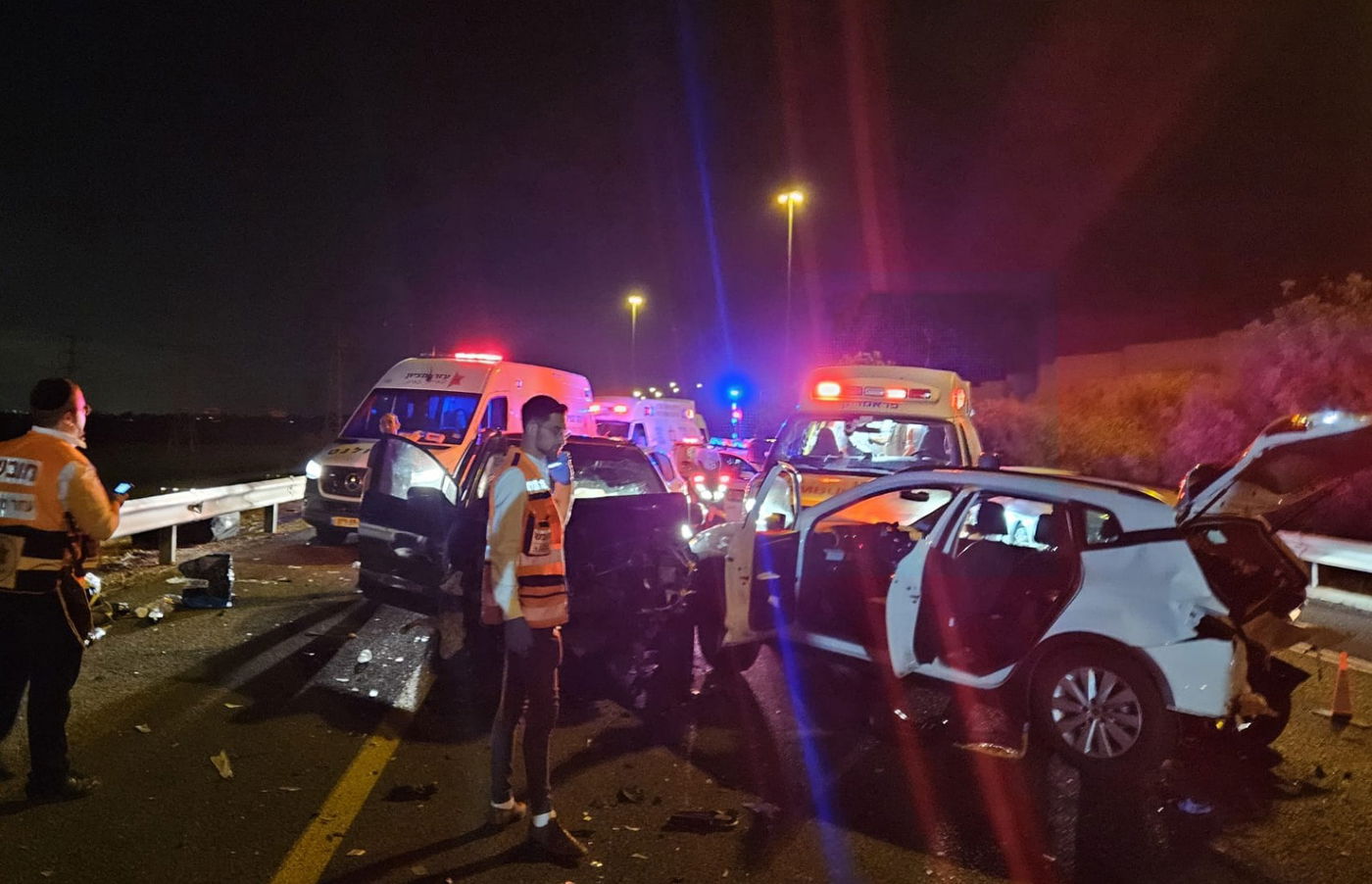 זירת תאונה. אילוסטרציה