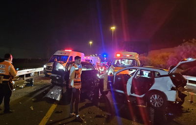 זירת תאונה. אילוסטרציה