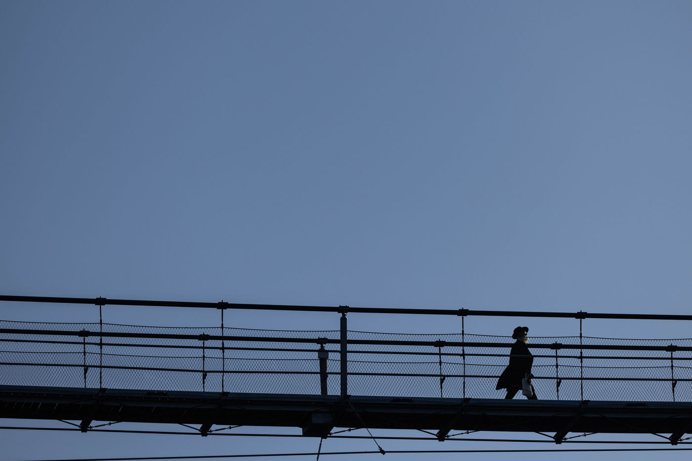 גשר החבלים החדש בירושלים