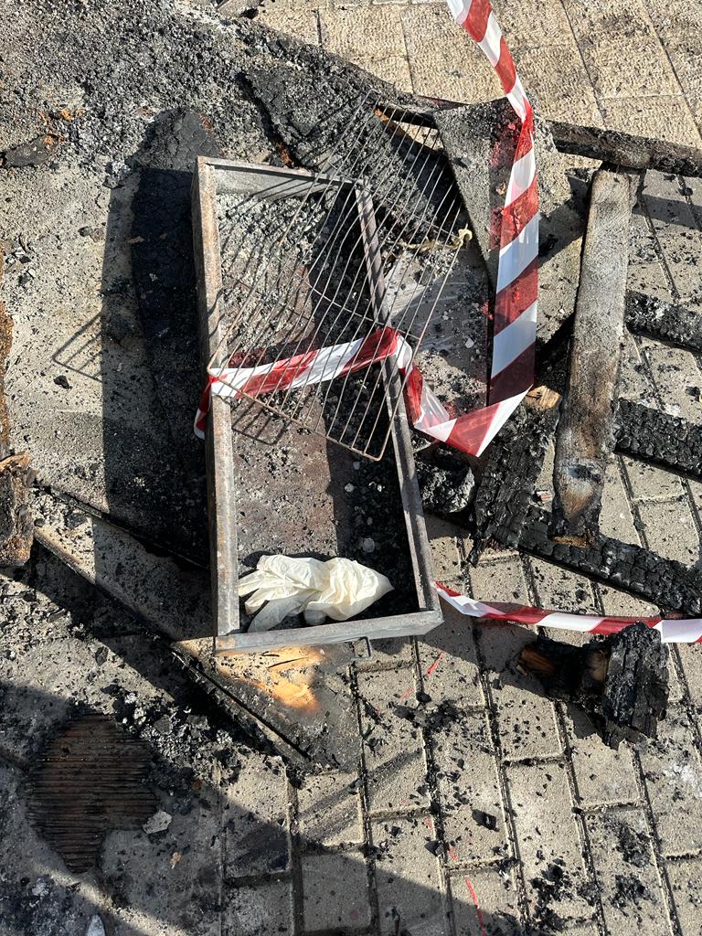 בן 50 חולץ במצב קשה ממבנה נטוש שעלה באש בחיפה