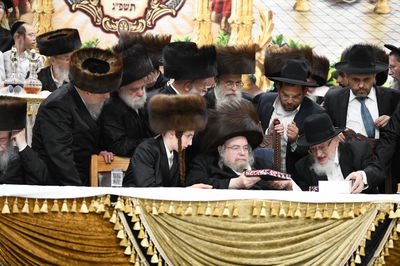 הגרמ"צ ברגמן באירוע הבר-מצווה