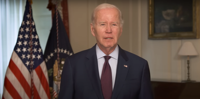 הנשיא ביידן בהצהרה. ארכיון 