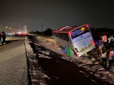 זירת התאונה