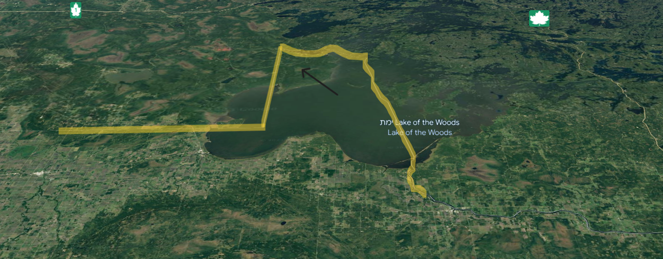 המובלעת האמריקאית בעומק קנדה