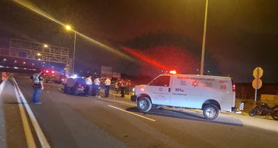 זירת התאונה הקטלנית