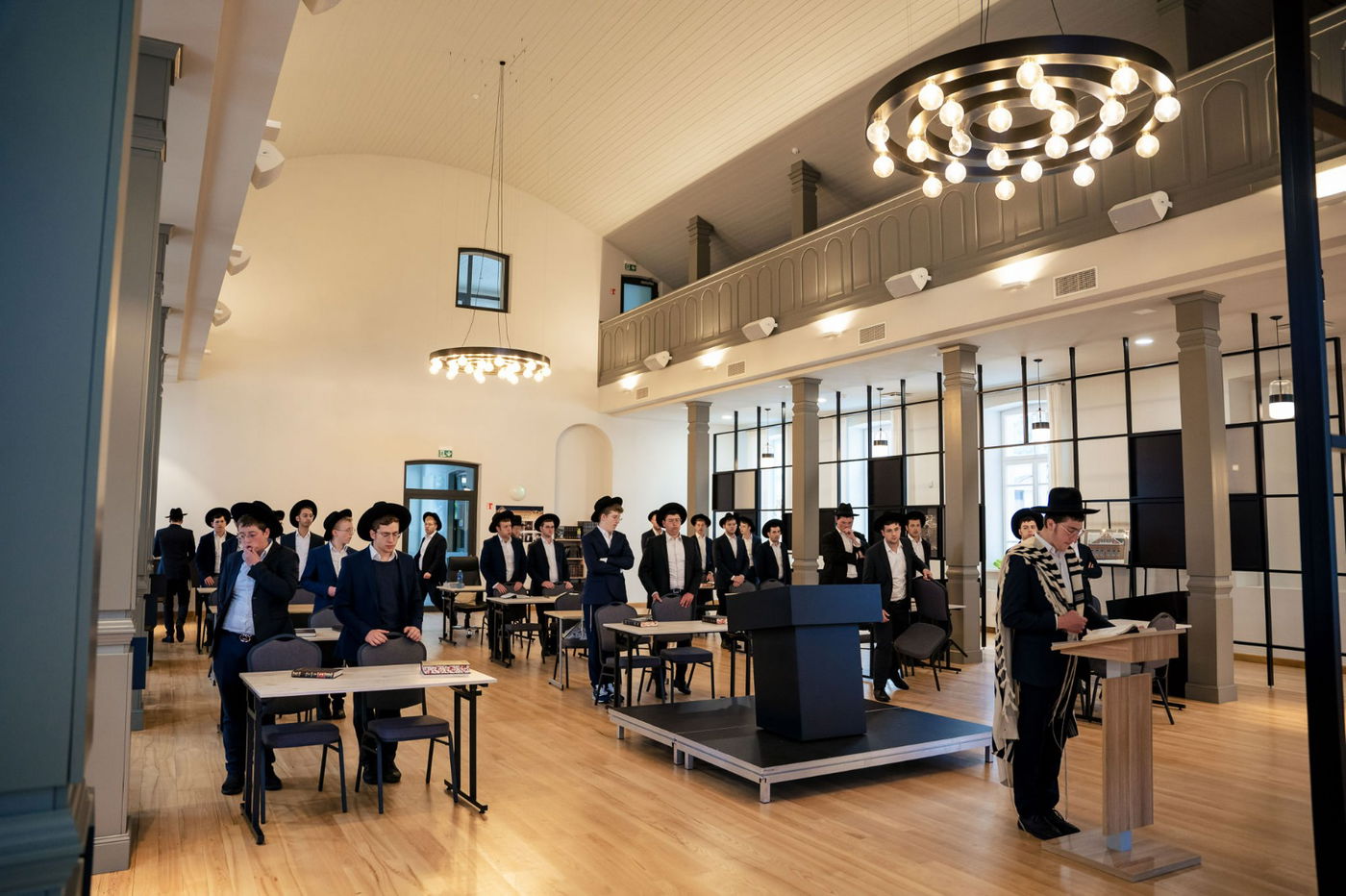 ביהמ"ד של ישיבת טלז החדשה