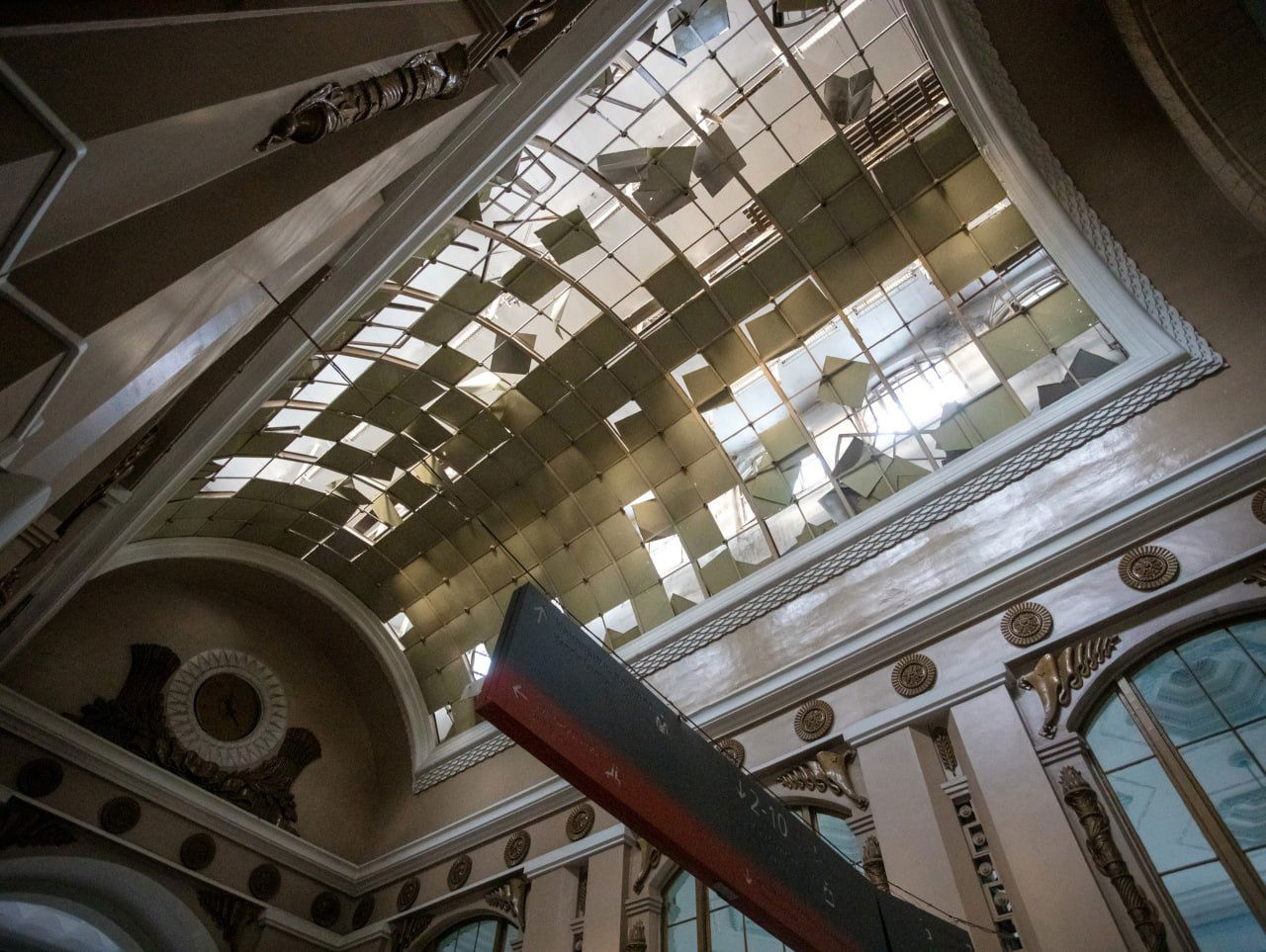 הנזק כתוצאה מהמתקפה, הבוקר