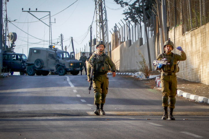 כוחות צה"ל פועלים סמוך לשכם