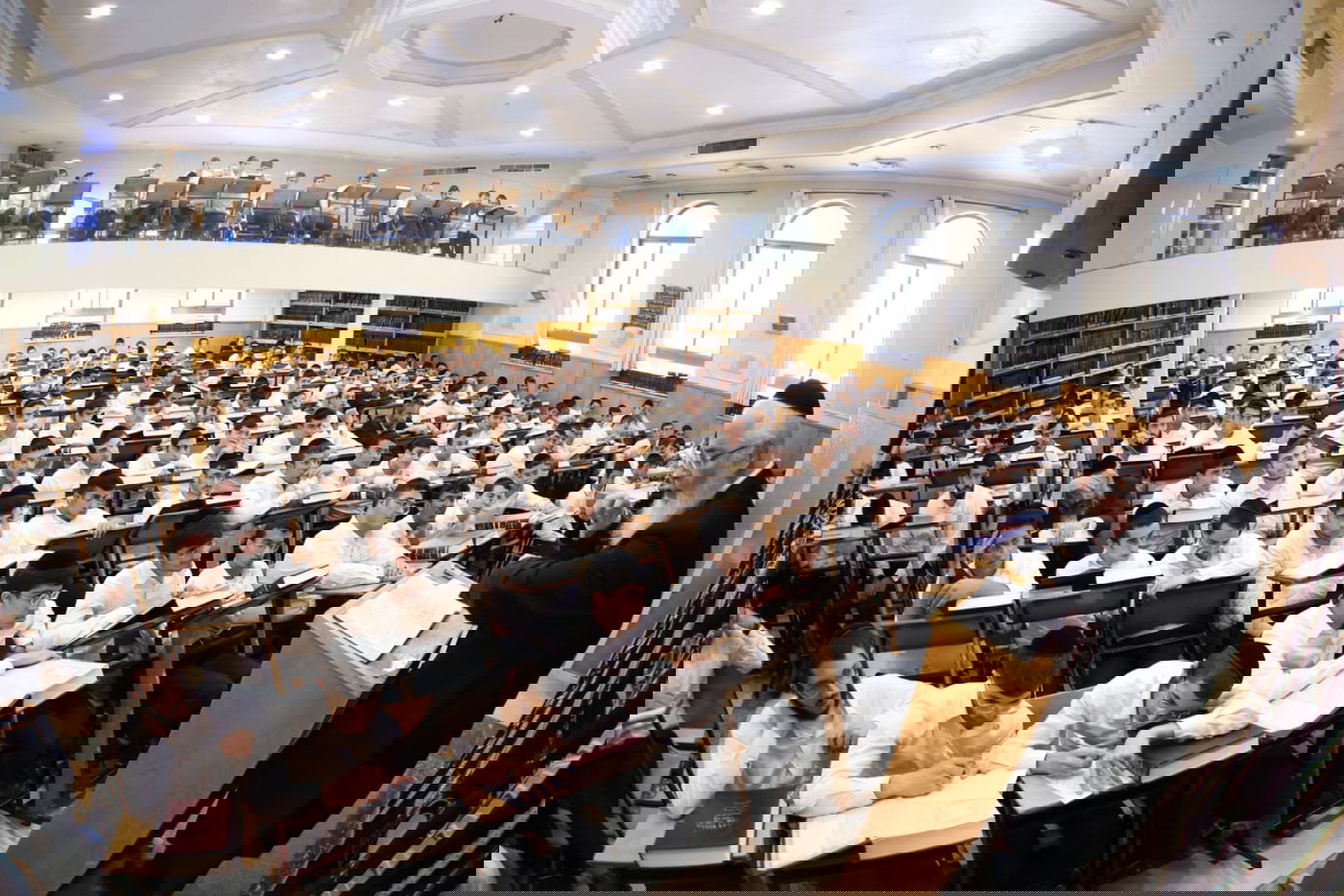 הישיבה התרחבה ובבית המדרש הוקמו גלריות • כך נראה "פתיחת הזמן"