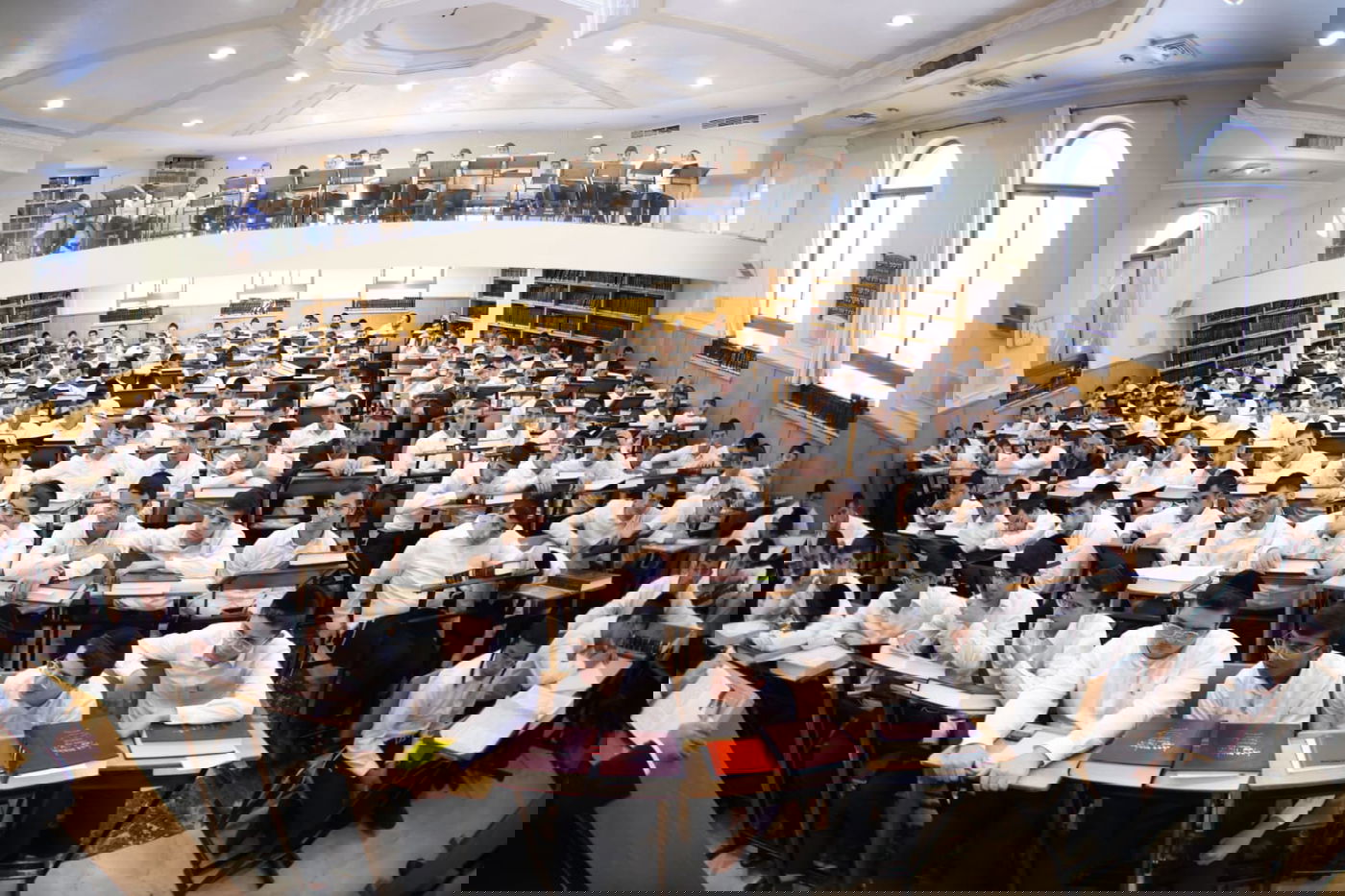 הישיבה התרחבה ובבית המדרש הוקמו גלריות • כך נראה "פתיחת הזמן"