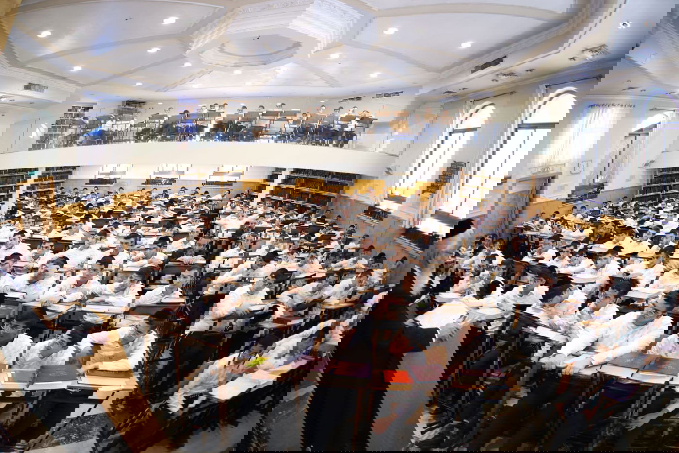 הישיבה התרחבה ובבית המדרש הוקמו גלריות • כך נראה "פתיחת הזמן"