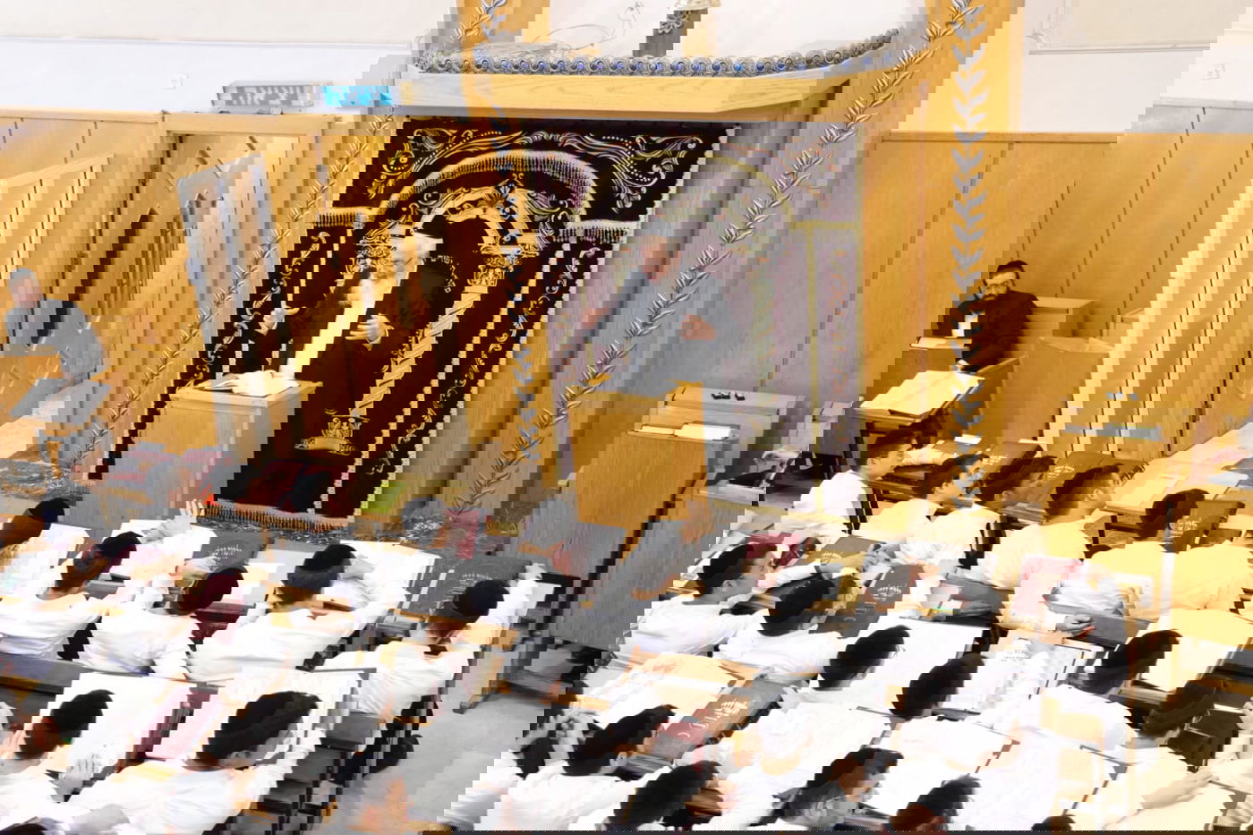 הישיבה התרחבה ובבית המדרש הוקמו גלריות • כך נראה "פתיחת הזמן"