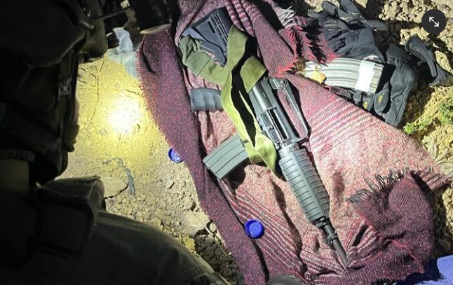 הנשק שהוסגר וככל הנראה שימש לביצוע הפיגוע