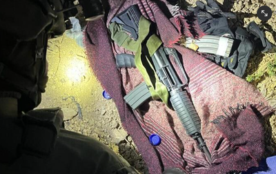 הנשק שהוסגר וככל הנראה שימש לביצוע הפיגוע