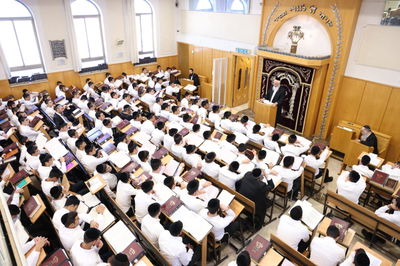 שיעור הפתיחה בישיבת ברית יעקב