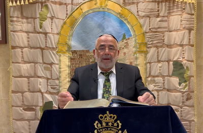 הרב שלמה זביחי בפרסית על 'כי תצא' • צפו 