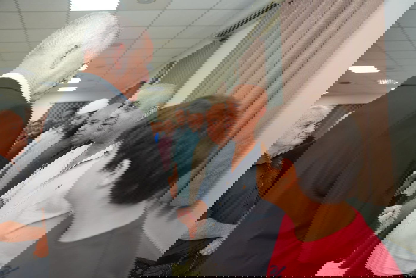 בני גנץ בטירה, בשבוע שעבר