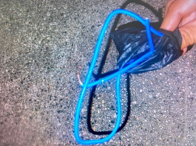 חוט הברזל עמו עפ"י החשד השתמש החשוד לגניבת התכשיטים