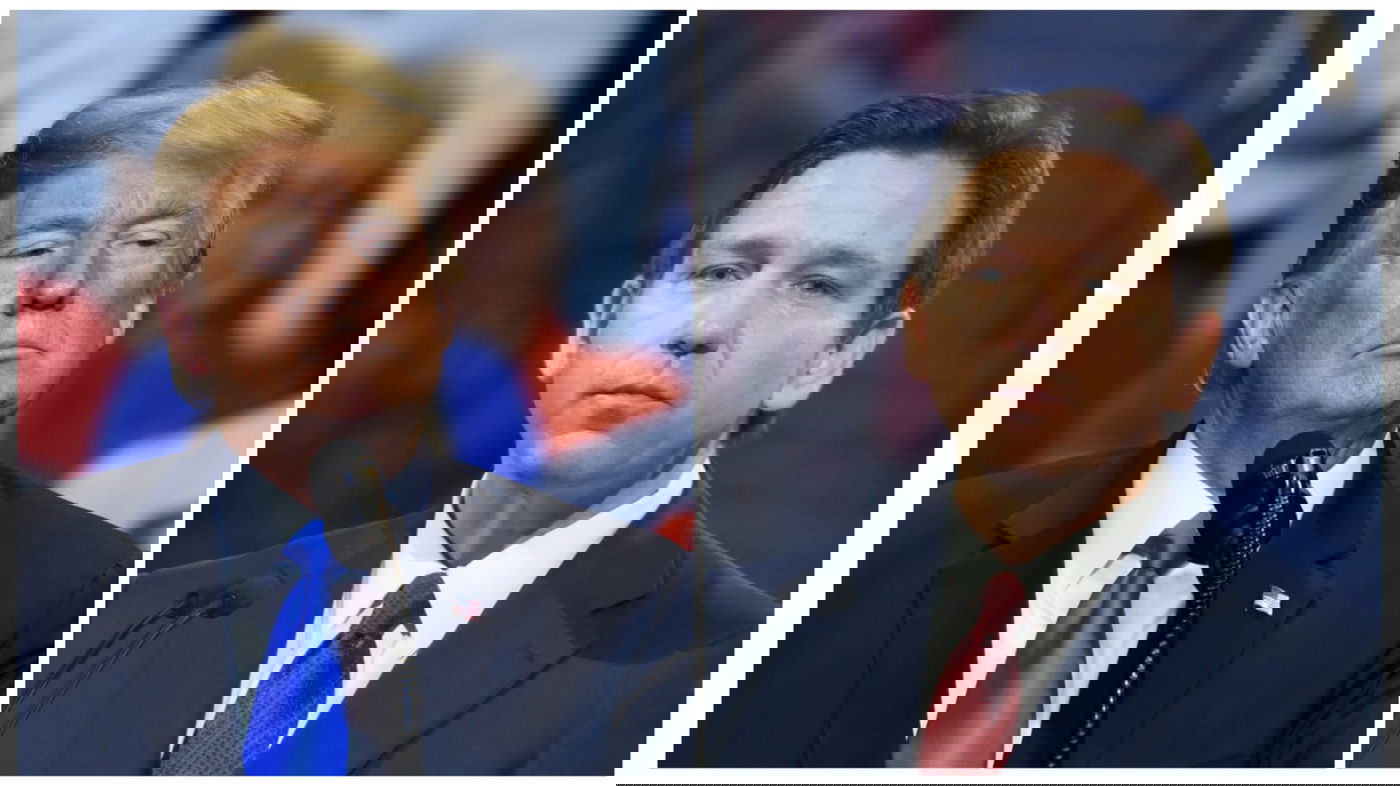 האויב הפוליטי יחון את הנשיא לשעבר? טראמפ ודה-סנטיס