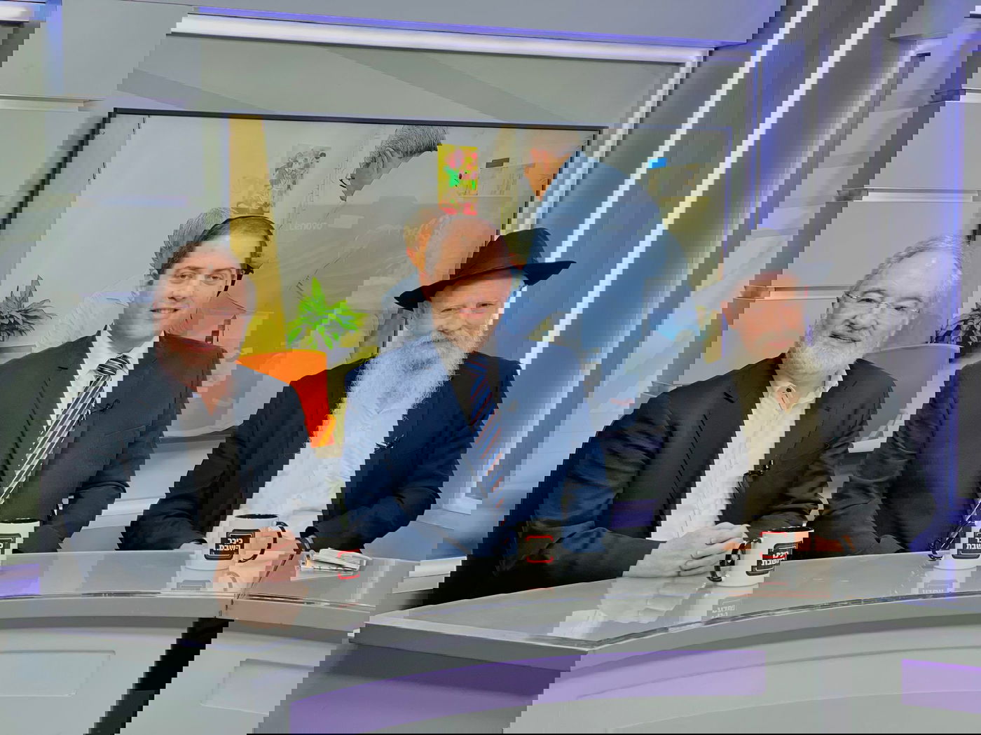 הריאיון באולפן 'כיכר השבת'