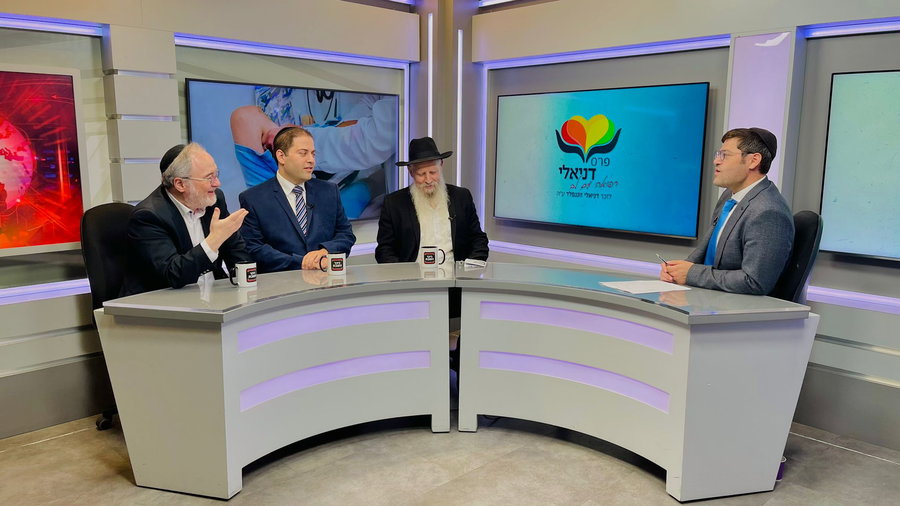 הר' מוטי זוננפלד, ד"ר זקי הרצליך, ד"ר טל ניר בראיון