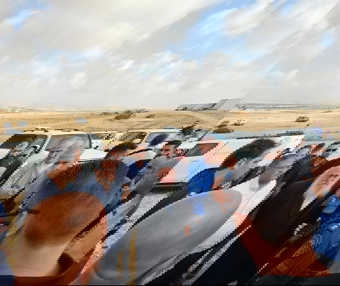 בן גביר וגולדקנופף הגיעו להריסת מבנים בפזורה הבדואית בנגב