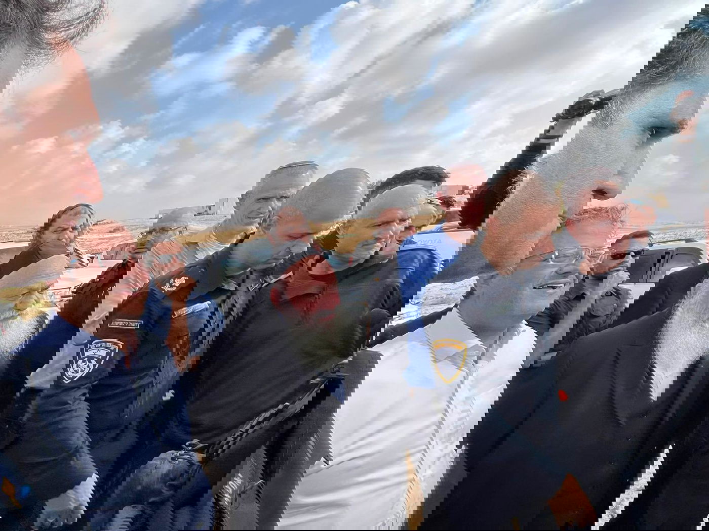 בן גביר וגולדקנופף הגיעו להריסת מבנים בפזורה הבדואית בנגב