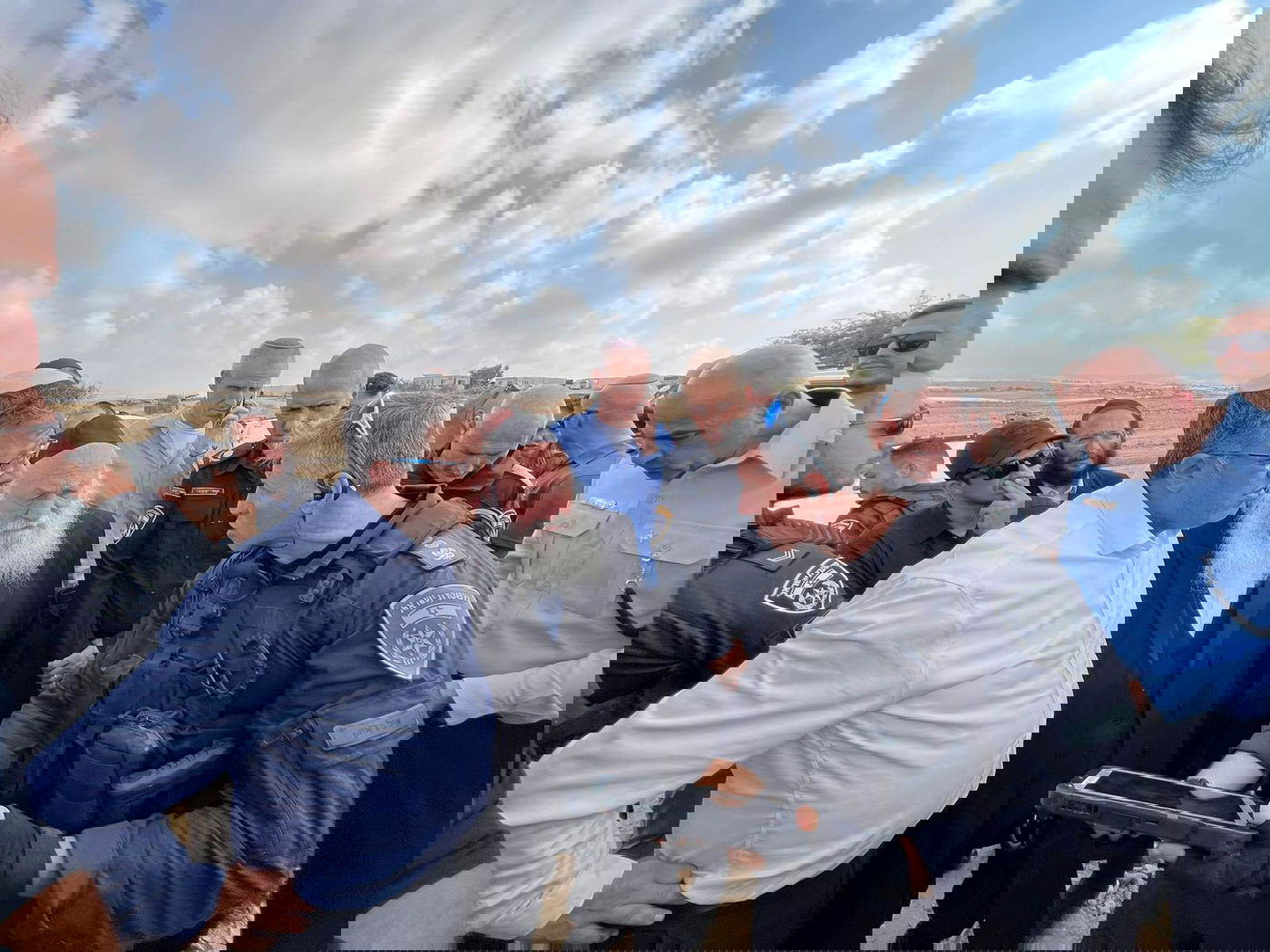 בן גביר וגולדקנופף הגיעו להריסת מבנים בפזורה הבדואית בנגב