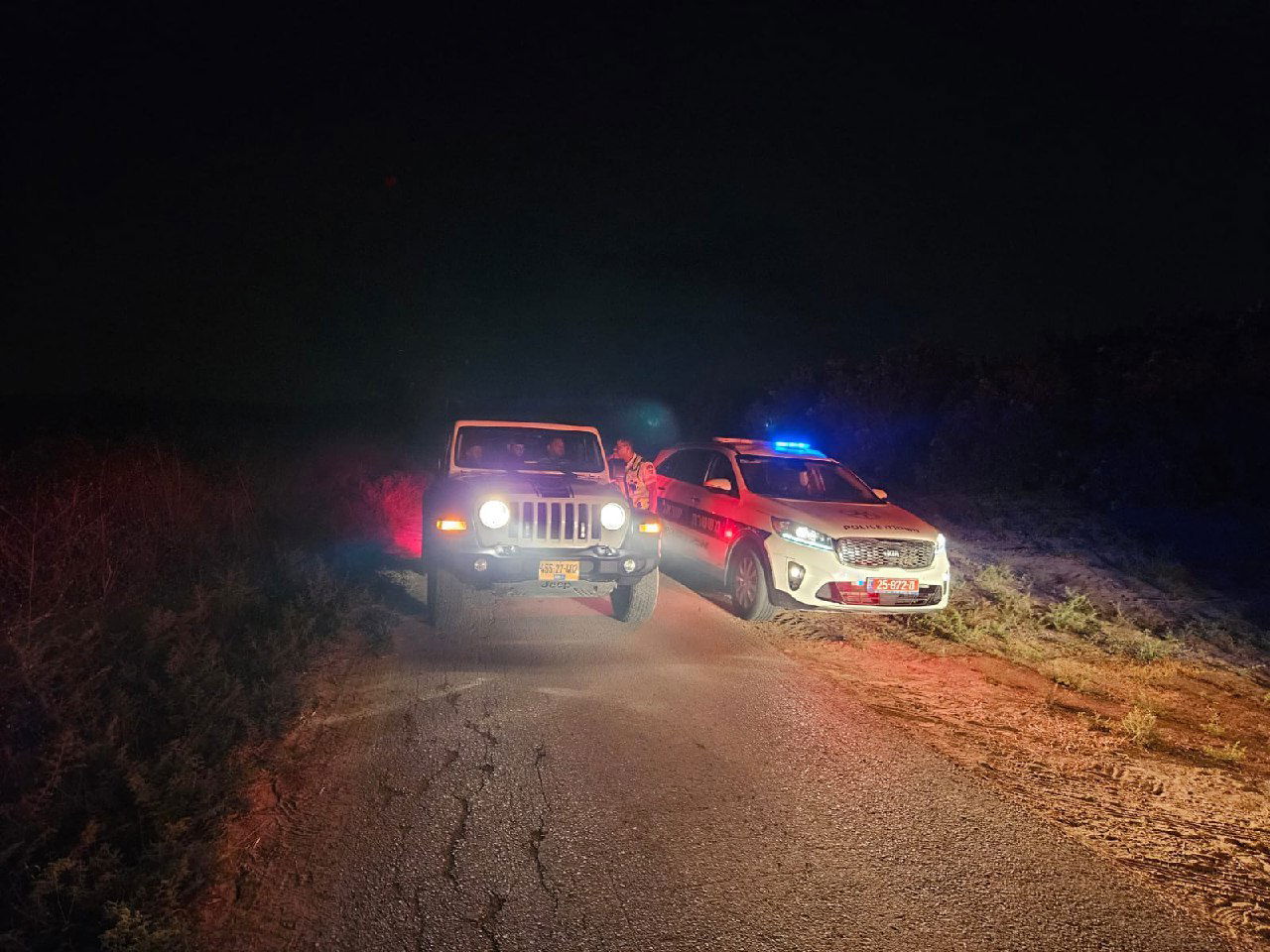 אחרי שעות של חיפושים: הנעדר נמצא במטע תפוזים