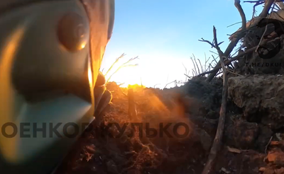 חיילים בשדה הקרב באוקראינה 