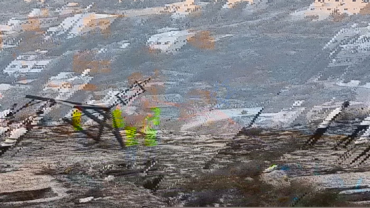 הריסת סמל מגן דוד ביצהר