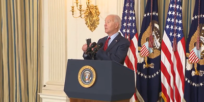 ביידן בהצהרה המוזרה 