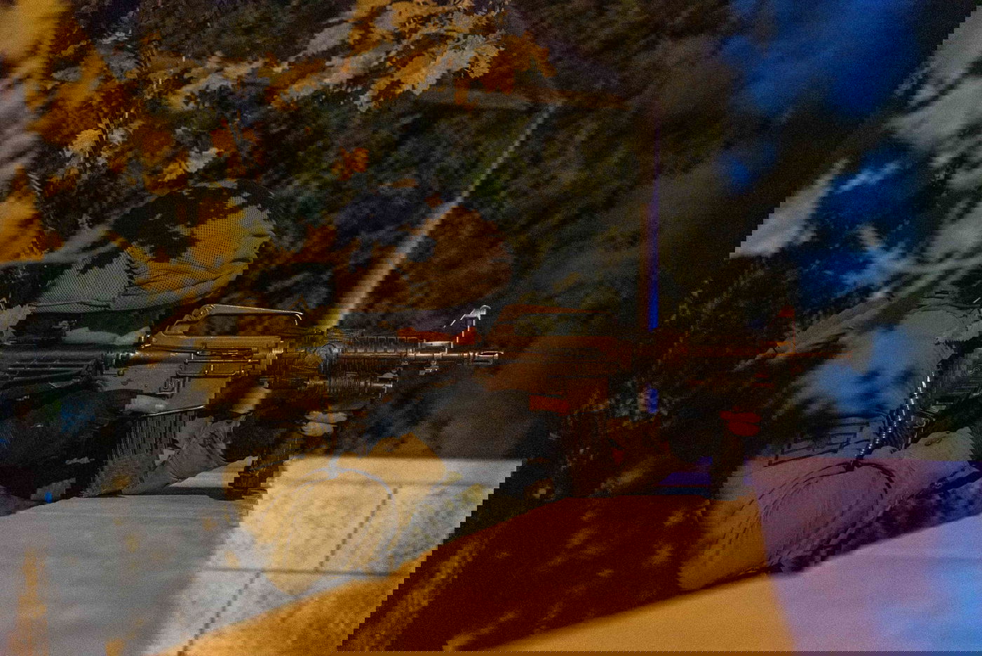 פעילות הכוחות, הלילה ביו"ש