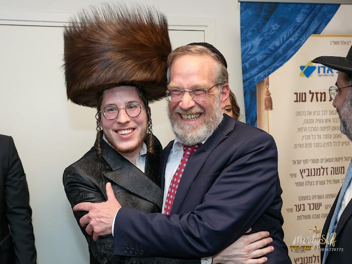 העיתונאי ישכר זלמנוביץ התחתן, החברים התייצבו | תיעוד 