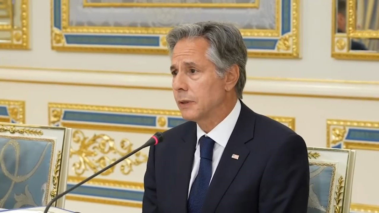 בלינקן בפגיש קודמת עם זלנסקי