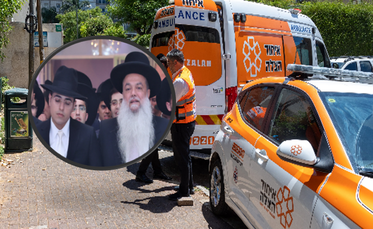 הרב יגאל כהן יחד עם חתנו ישראל צרף