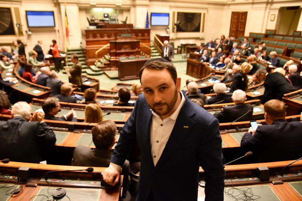 חבר הפרלמנט הבלגי מיכאל פרייליך 