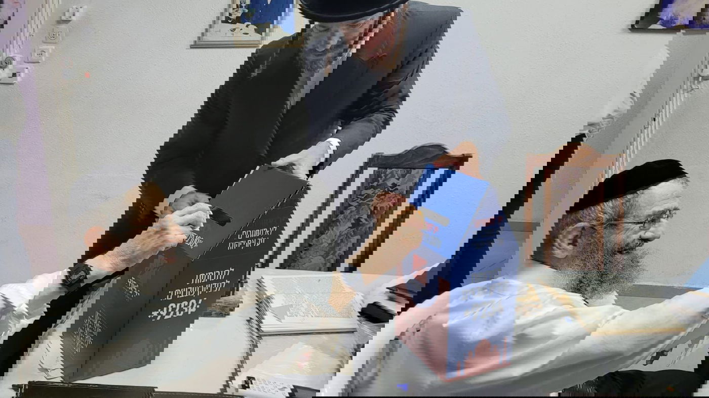 ביקור ראשי יד לאחים אצל הרב בן שמעון