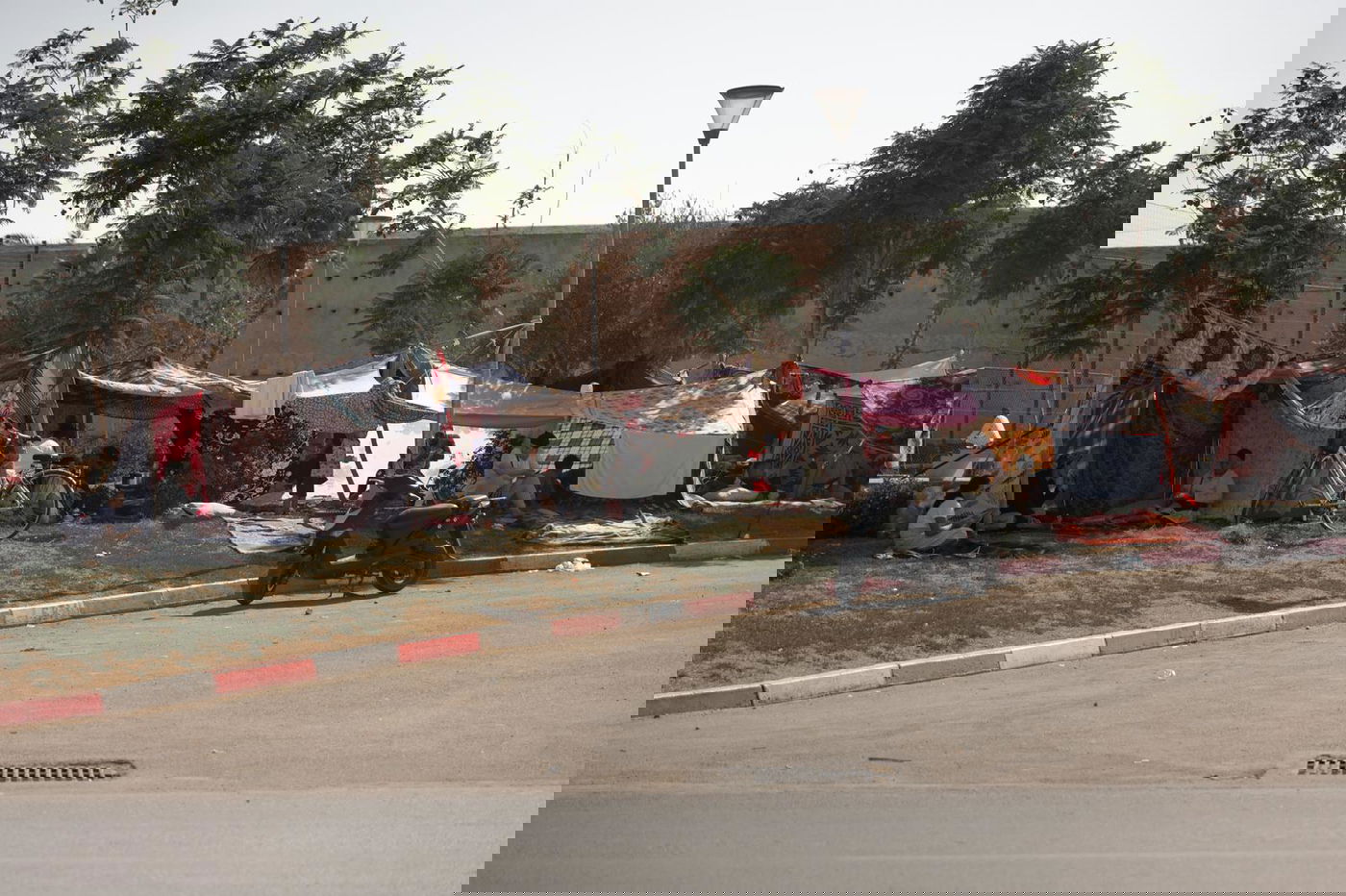 "כאן, בטוח יותר". תמונת מצב ממרקש - מרוקו