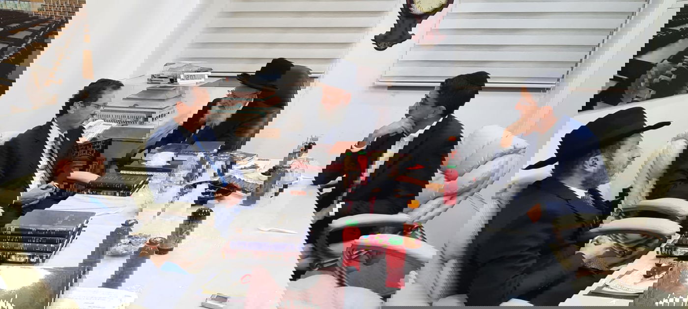 פגישתו של הרצוג עם ראש הישיבה, אמש