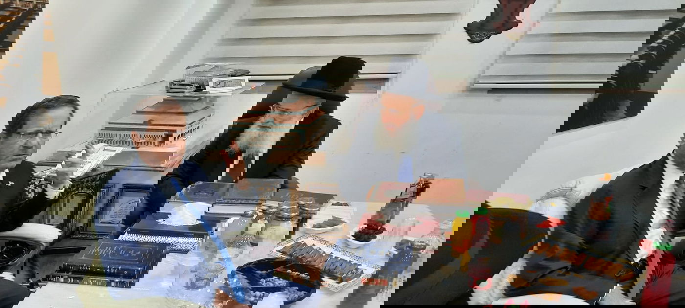 פגישתו של הרצוג עם ראש הישיבה, אמש